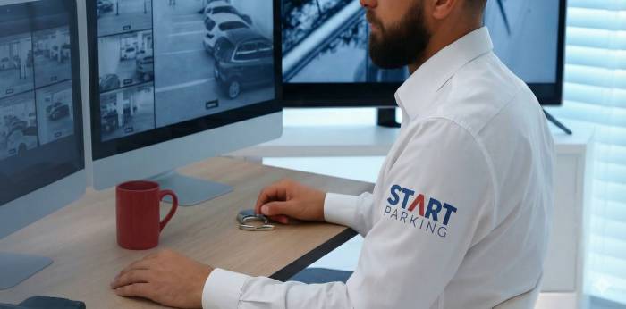 Spokój przed wylotem - parking lotnisko Katowice Pyrzowice